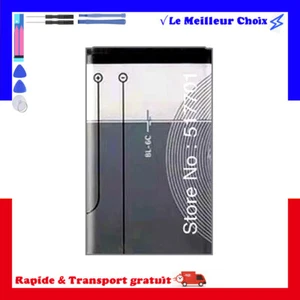 BL-6C Replacement Battery For Nokia QDA+ 2110 2116 2125 2855 2865 6015i 6016i - Zdjęcie 1 z 3