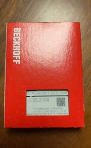 NUEVO MÓDULO PLC BECKHOFF EL3104 EL3104 ENVÍO RÁPIDO - Imagen 1 de 1