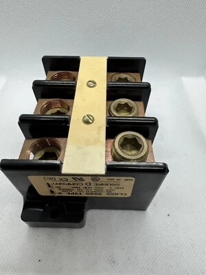 Square D 9080 TYPE V-3 Class 9080 Block Distribution  - Image 1 of 4