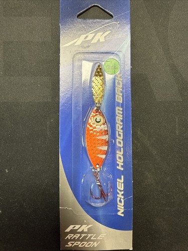 PK Lures Rattling Spoon | eBay