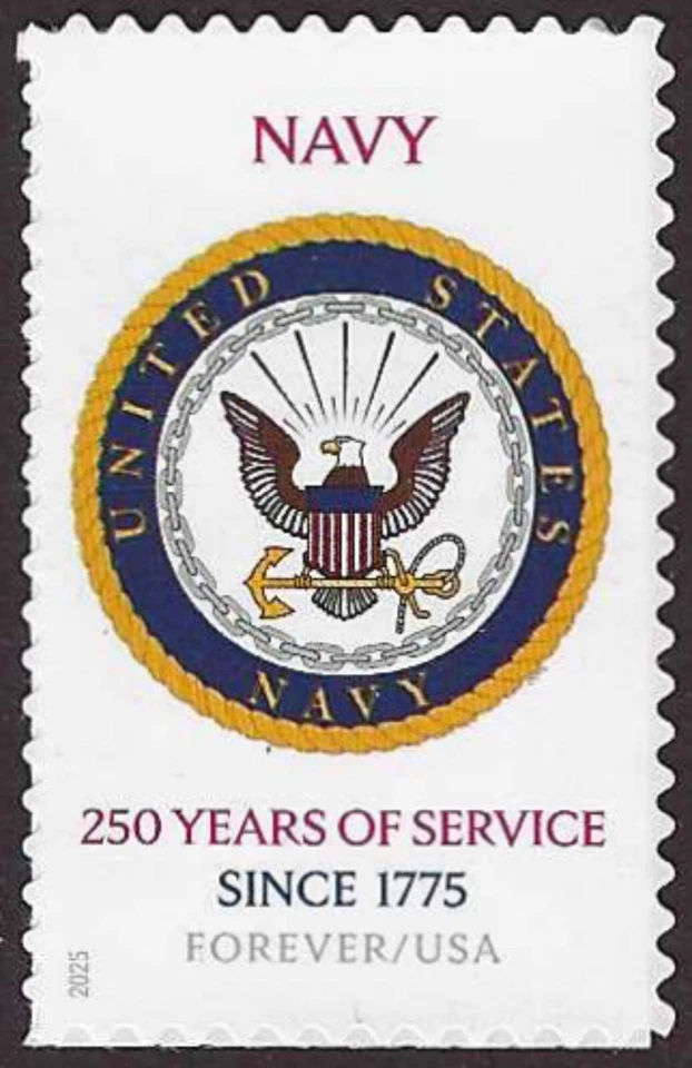 USA Sc. 6004 (F) U.S. Navy 2025 MNH single - Image 1 of 1