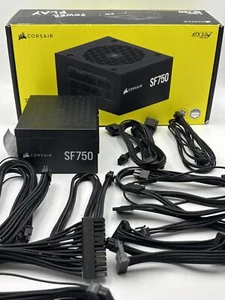 CORSAIR SF750 (2024) Fully Modular Low Noise 80 Plus Platinum ATX Power Supply - Afbeelding 1 van 6