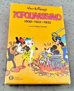 OSCAR COMIC BOX SET - TOPOLINE 1930 1931 1932 -1 EDITION 1974-OMF2 - Picture 1 of 5