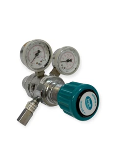 Airgas 360-3-4F-4F Compressed Gas Regulator 3000 PSIG w/ Dual Gauge, Made in USA - Picture 1 of 13