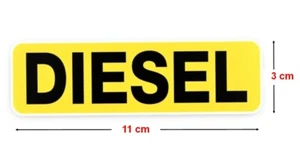 DIESEL Statement | hochwertiger Car Decor Sticker | UV- wetterbeständig | Di11x3 - Bild 1 von 4