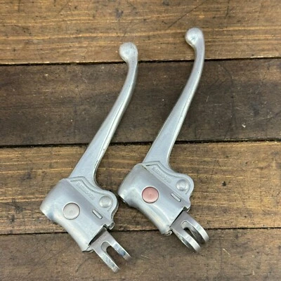 Vintage Dia Compe Brake Lever Set 1981  81 Old School BMX Red Dot Bar Cruiser OG - Image 1 of 4
