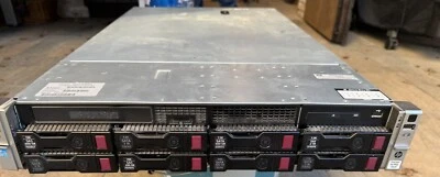 HP DL380p Gen8 G8 Server, 2x Xeon E5-4650 , 96 GB RAM  + Rails rack - Immagine 1 di 4