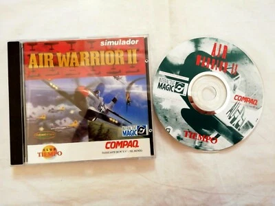Air Warrior 2 Simulator CD Compaq Club Game Time PC Used 1998 - Image 1 of 4