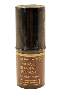Max Factor Miracle Sheer Gel Bronzer 8g Deep Bronze #006 - Picture 1 of 8