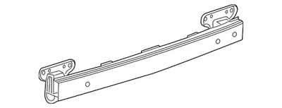 Barra de impacto genuina GM 42455557 Foto 1 de 3