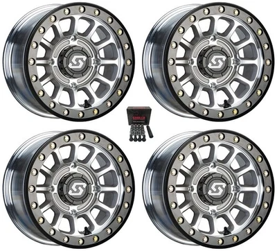 Sedona Sano Beadlock 14" UTV Wheels Cast Can-Am Maverick X3 (4) - Imagem 1 de 3