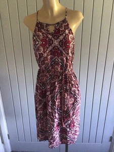 New Look Ladies Boho Hippie Beach Dress UK 12 Summer Festival - Picture 1 of 13