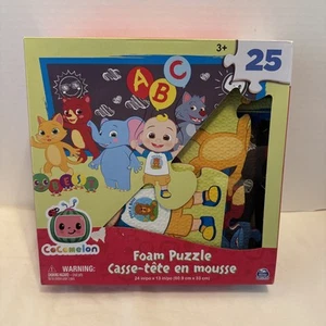 Cocomelon Foam Puzzle 24"x13" ABC's Floor Learning 25 Pieces Toddler Kids - Picture 1 of 4