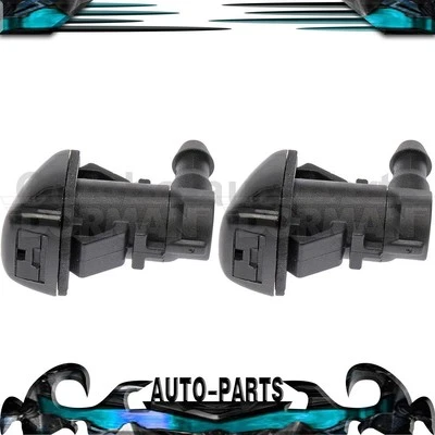 Boquilla de lavado de parabrisas delantero 2 piezas para Cadillac SRX 2010 2011 2,8 L Foto 1 de 4