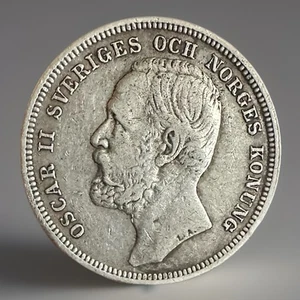 Sweden 1 Krone 1901 - Picture 1 of 2