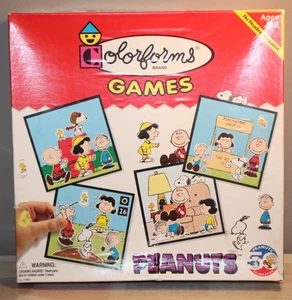 DE COLECCIÓN PEANUTS COLORFORMS JUEGO ADHESIVO SNOOPY CHARLIE BROWN LUCY LINUS 1999 - Imagen 1 de 5