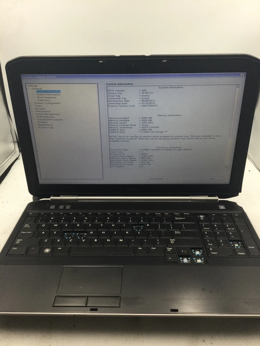 Dell Latitude E5520 for sale - eBay