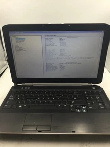 DELL LATITUDE E5520 - BOOTS TO BIOS - INTEL I5 2540 - NO RAM - 15" - READ - BB! - Picture 1 of 7