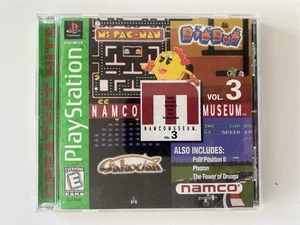 Museo Namco Vol. 3 - Greatest Hits Edition (Sony PlayStation 1, 1996) *CIB* - Foto 1 di 8