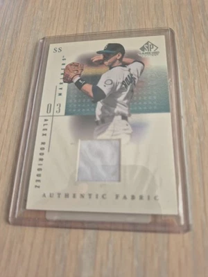 2001 SP Game Used Edition - Alex Rodriguez #AR (M) - Jersey - Image 1 of 2