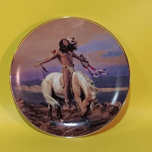 "Spirit of the Skies" By Herman Adams 8.5 Plate J3138 The Franklin Mint - Picture 1 of 3