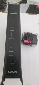 ZyXEL CenturyLink C3000Z Wireless WiFi Modem With Power Supply Tested - Picture 1 of 2