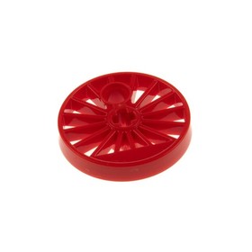 1x LEGO Train Wheel 30mm Red Spoke for Steam Locomotive 7597 10254