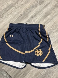 Under Armour Irish Notre Dame gold marineblau Shorts Large Better Team Issue - Bild 1 von 4
