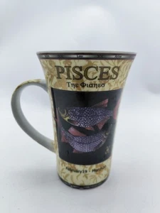 Dunoon Zodiac Pisces The Fishes Large Fine Mug Jack Dadd Scotland - Picture 1 of 7