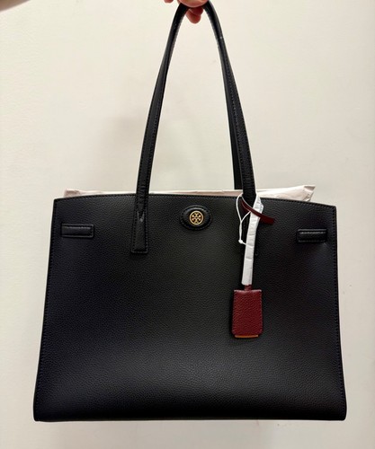 Borsa Tory Burch Robinson nera nuova con etichetta