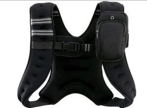 ZELUS Weighted Vest 16 Lbs Weight Vest with Reflectiv - Picture 1 of 8