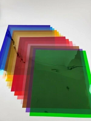 Cinemills Pro Grade High Temp Resistant Color Gel 21x24" Photo Video Stage Party - Image 1 of 4