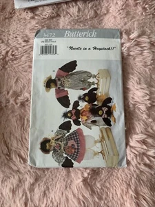 Vintage Needle in a Haystack Craft Pattern 17" Crows & 6" babies stuffed animals - Picture 1 of 2