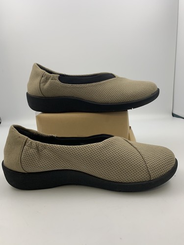 Ballerine Clarks Cloudsteppers donna taglia 6 marrone chiaro