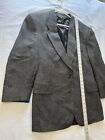 Men's Paul Dione Canada Made Suit Jacket Wool/Alpaca Pleated Large