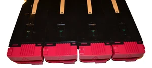 4 PK Toner di ricambio Giappone per Xerox Docucolor 240 242 250 252 260 MAGENTA - Foto 1 di 4