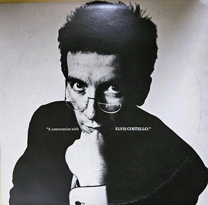 ELVIS COSTELLO A Conversation With UK PROMO 2-LP E.C. CHAT 2 NM/VG+ 1982 - Picture 1 of 6