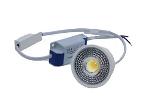 LED Modul 230V CCT Dimmbar Flach GU10 MR16 Ersatz Ø50mm Strahler Set verstellbar - Bild 1 von 14