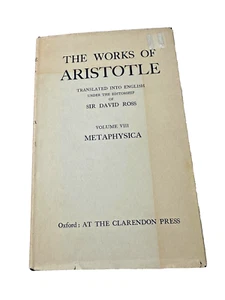 The Works of Aristotle Translated Into English, Metaphysica, SECOND EDITION - Picture 1 of 10