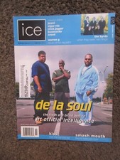 ICE MUSIC MAGAZINE #176 NOV. 2001 DE LA SOUL+KISS+THE BYRDS+MUCH MORE OOP VG+