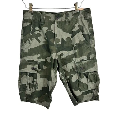 Nuevos Pantalones Cortos de Carga Urban Pipeline Para Hombre Camuflados Gigantes Ripstop Talla 29 Foto 1 de 4