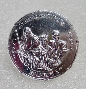 Moneda Star Wars Episodio 1 - Colección Aniversario 1977 - 2007 La Amenaza Fantasma - Imagen 1 de 3