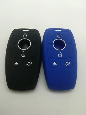 2*Cubierta de llave de silicona para Mercedes-Benz A C E S 2017-2021 CLA CLS GLA GLB GLC Foto 1 de 4
