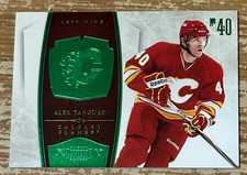 2010-11 Panini Dominion Alex Tanguay Emerald Parallel Card #’d 1/5!!