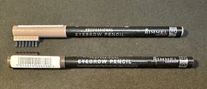 2 Pack Rimmel London Professional Eyebrow Pencil 002 Hazel & 001 Dark Brown - Picture 1 of 4