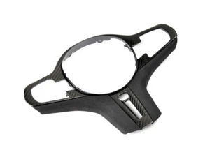 AutoTecknic Carbon Alcantara Steering Wheel Trim Fits 18-19 BMW F90 M5 - Picture 1 of 6