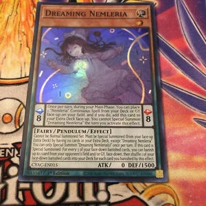 Yugioh Dreaming Nemleria CYAC-EN015 Súper Raro 1a Edición - Imagen 1 de 1