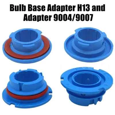 2pcs Car LED Headlight 9004/9007 Lamp Bulb Base Retainer H13 Holder Replacement - Image 1 of 4