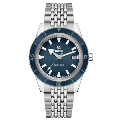 Rado Captain Cook Automatic Blue Dial Stainless Steel Men's Dive Watch R32505203 - Image 1 of 4