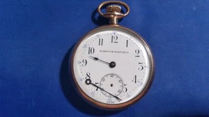 Norwich Watch Co. 15j Pocket Watch GF Case - Picture 1 of 10